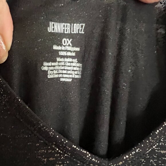 Jennifer Lopez shimmery light top 0X - Picture 3 of 6